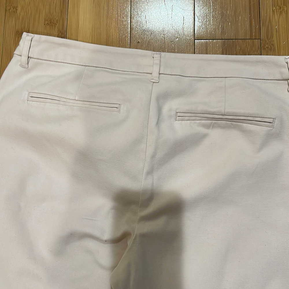 Old Navy Harper size 8 regular, very light pink, side seam pockets, mid rise , - Picture 6 of 6